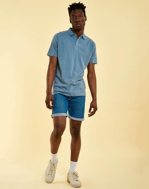 Short en jean Léon bleu jean