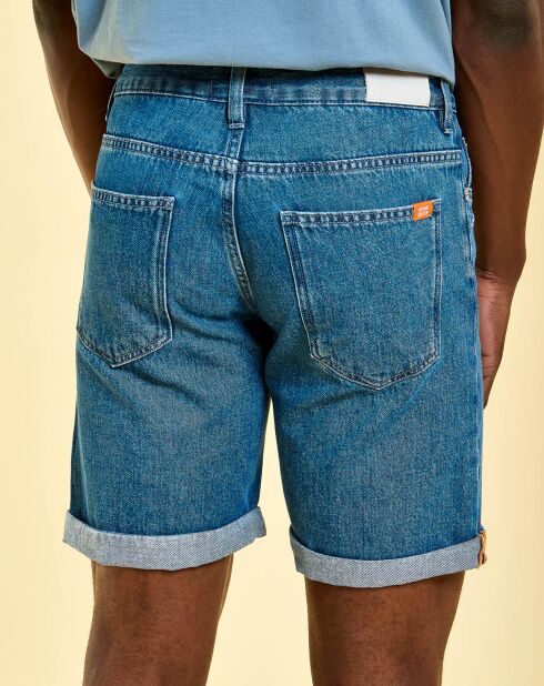 Short en jean Léon bleu jean