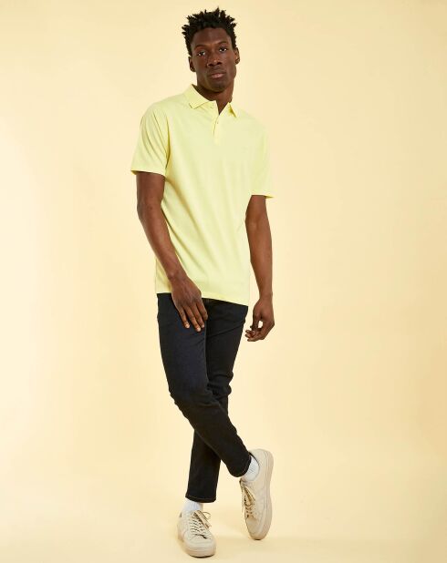 Polo Maurice jaune
