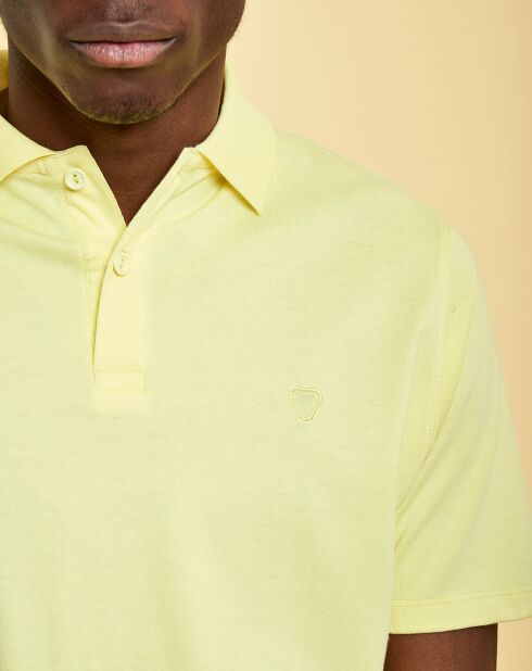 Polo Maurice jaune