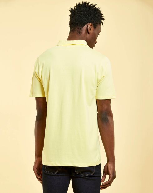 Polo Maurice jaune