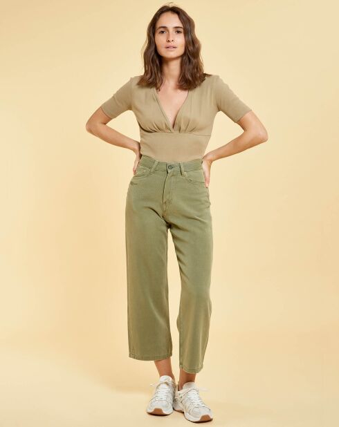 Pantalon Paula vert