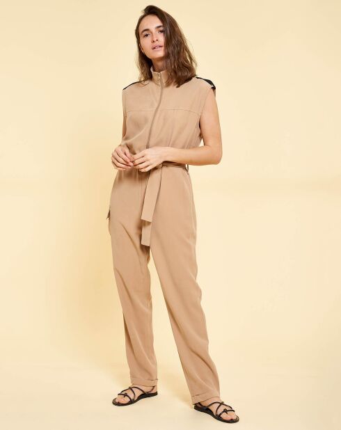 Tuta Raphaella beige scuro