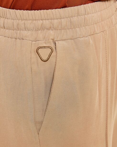 Pantalon Samia beige foncé