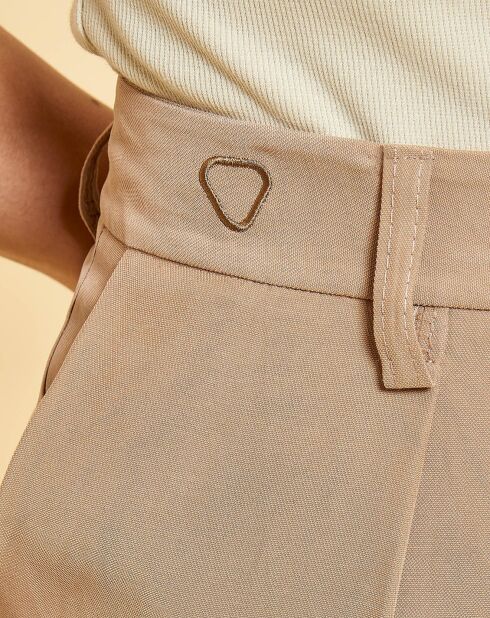 Pantalon Samia beige foncé