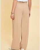 Pantalon Sylvie beige foncé