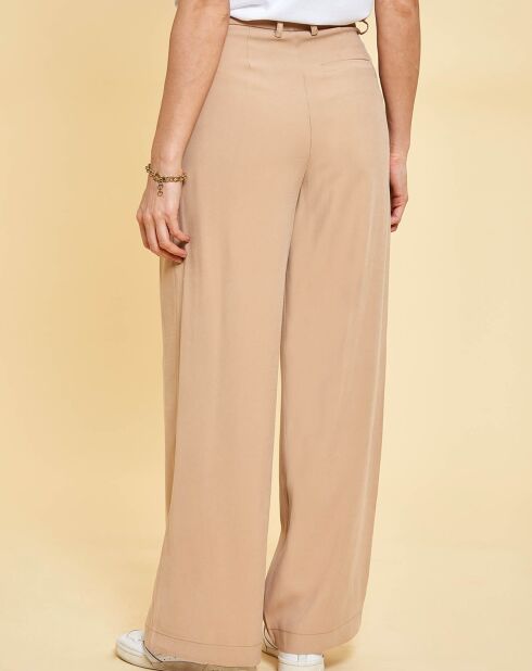 Pantalon Sylvie beige foncé