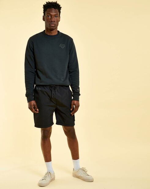 Dunkelgraue Shorts von Yves