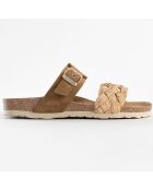Mules Catarina camel
