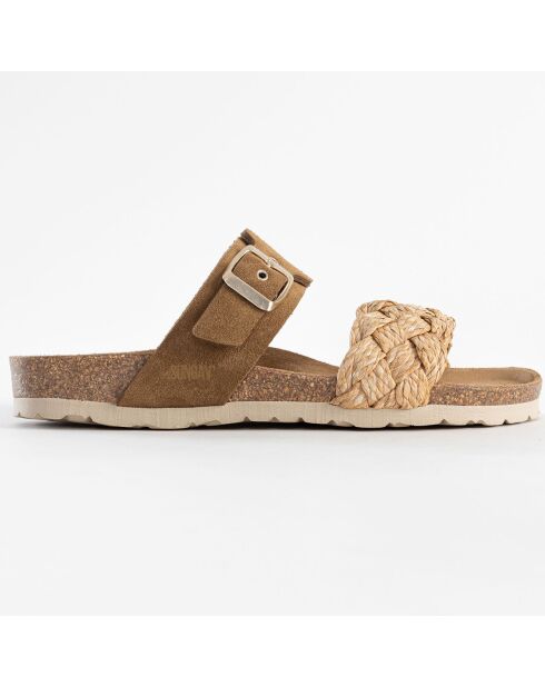 Mules Catarina camel