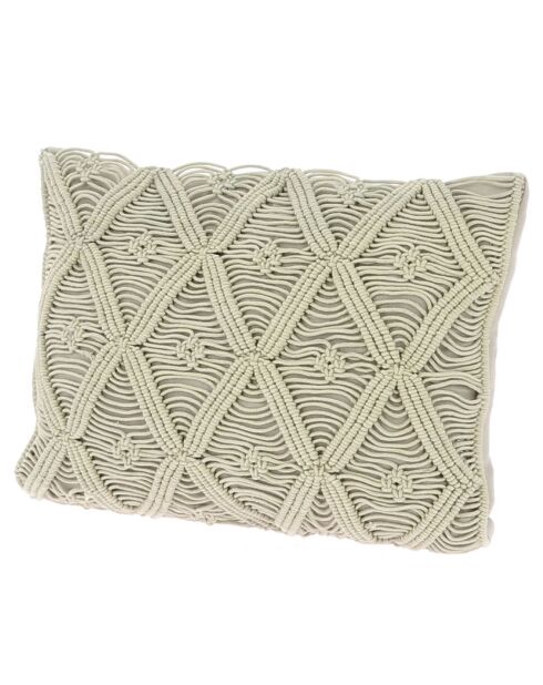 Housse de coussin Macramé ficelle - 35x50 cm