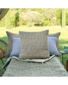 Housse de coussin Lierre indigo - 45x45 cm