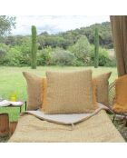 Housse de coussin Lierre tabac - 45x45 cm