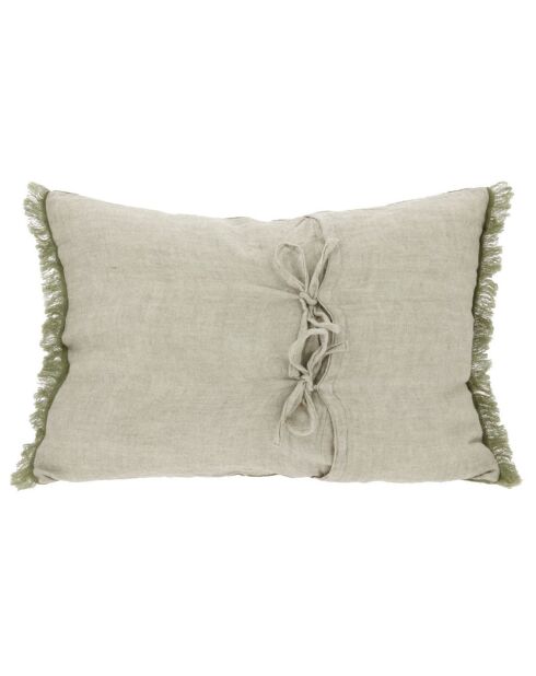 Kissenhülle Etamine, 40 x 55 cm, khakifarben