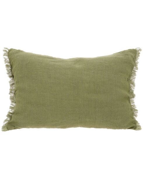 Kissenhülle Etamine, 40 x 55 cm, khakifarben