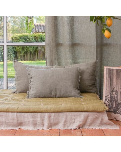 Housse de coussin Étamine lichen - 40x55 cm