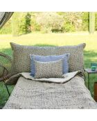 Housse de coussin Lierre indigo - 50x100 cm