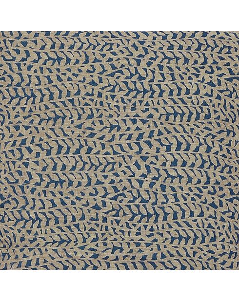 Housse de coussin Lierre indigo - 50x100 cm