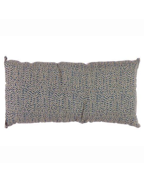 Housse de coussin Lierre indigo - 50x100 cm