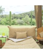 Kissenhülle mit Tabakmotiv, 50 x 100 cm