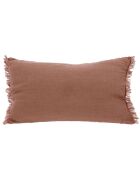 Kussenhoes Terracotta Étamine - 45x100 cm
