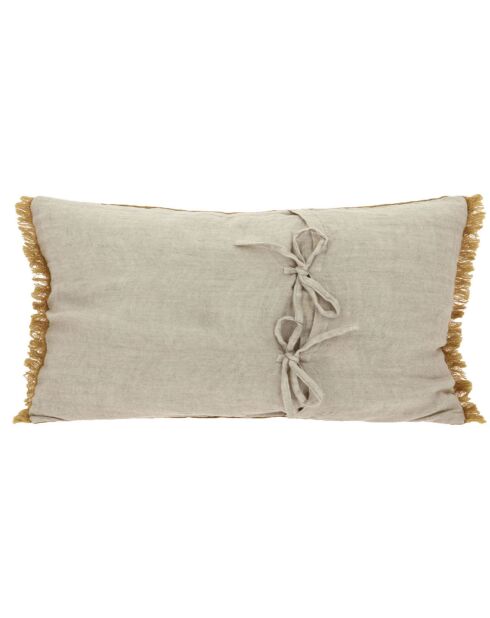 Kissenhülle mit Tabakstaub, 45 x 100 cm