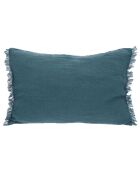 Housse de coussin Étamine paon - 45x100 cm