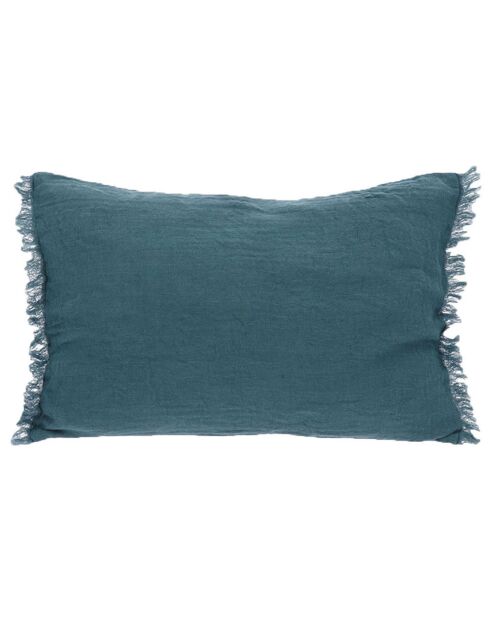 Housse de coussin Étamine paon - 45x100 cm