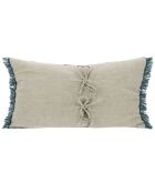 Housse de coussin Étamine paon - 45x100 cm