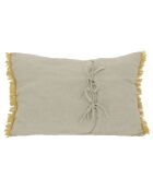 Kissenbezug Etamine, 45 x 100 cm, Ockerfarben