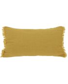 Kissenbezug Etamine, 45 x 100 cm, Ockerfarben