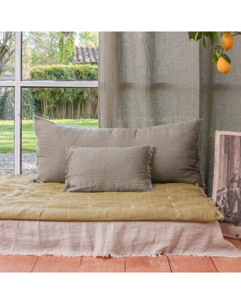 Housse de coussin Étamine lichen - 45x100 cm