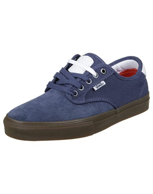 Sneakers en Toile & Velours de Cuir Chima Ferguson Pro bleues