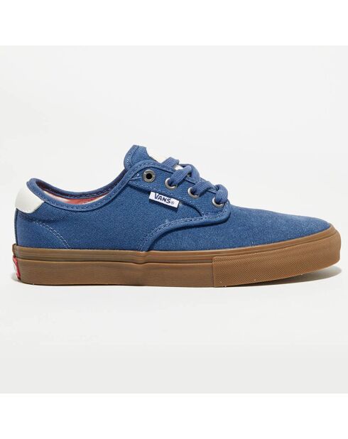 Sneakers en Toile & Velours de Cuir Chima Ferguson Pro bleues