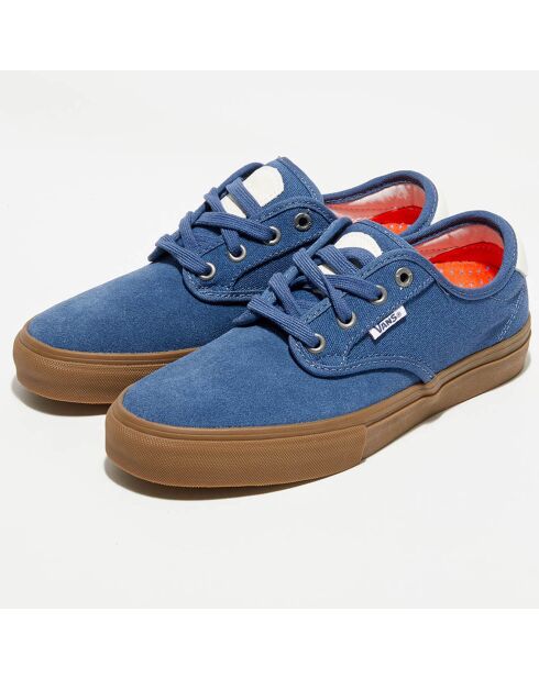 Sneakers en Toile & Velours de Cuir Chima Ferguson Pro bleues