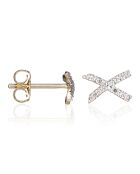 Boucles d'oreilles Life Diamants or jaune