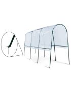 Serre tomate 4m V2 vert/transparent - 400x120x170  cm