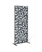 Panneau décoratif universel flora gris  - 150x50 cm