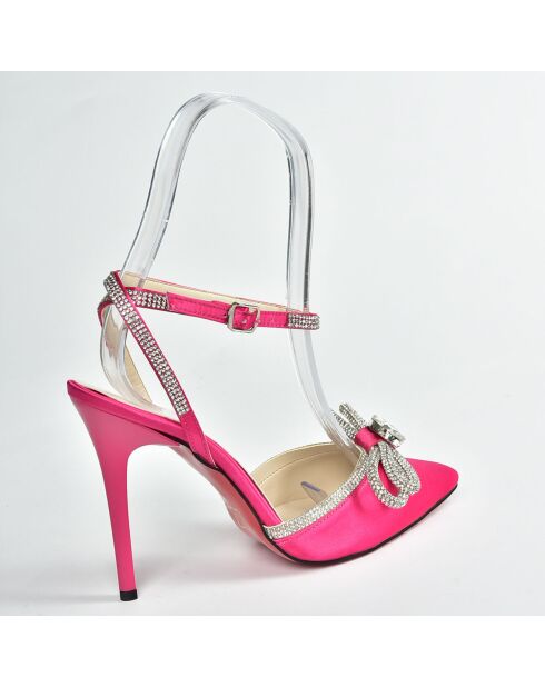 Sandalias fucsia Favola - tacón de 10 cm