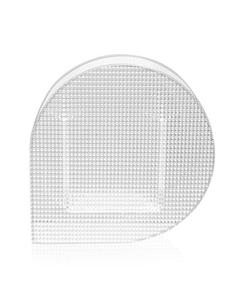 Vase Message transparent - 16x5x16 cm