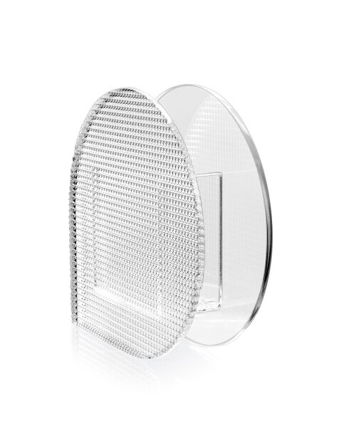 Vase Message transparent - 16x5x16 cm