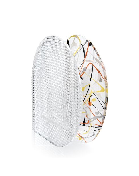 Vase Message multicolore - 16x5x16 cm