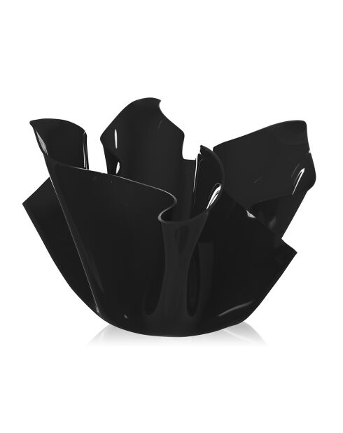 Vase multifonction Drapé noir - 45x45x29 cm