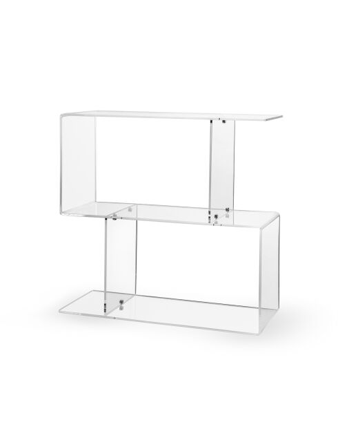 Bout de canapé Viceversa transparent - 49x20x50 cm