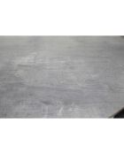 Tavolo da giardino rotondo pieghevole in alluminio con piano in HPL grigio antracite