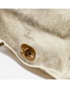 Gold Hero leren schoudertas - 26x14x7,5 cm