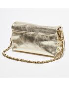 Gold Hero leren schoudertas - 26x14x7,5 cm