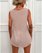 Top Rosalie abricot