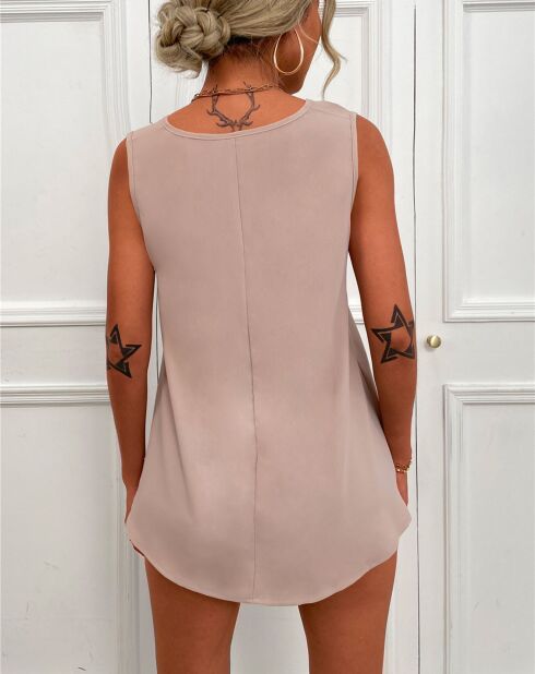 Top Rosalie abricot