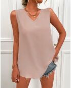 Top Rosalie abricot